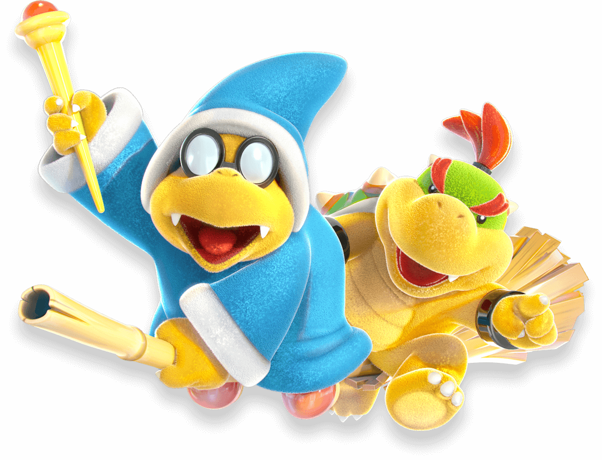 Bowser Jr. & Kamek